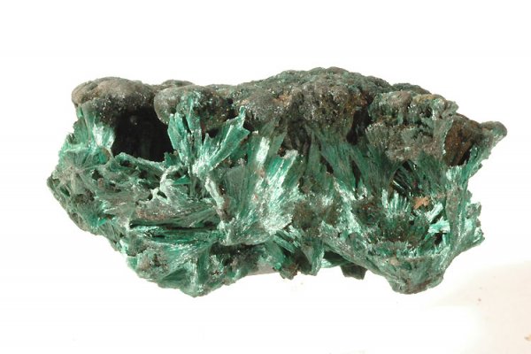 Malachite fibreuse, soyeuse et brillante-  Lubumbashi - Rep. Dem. du Congo