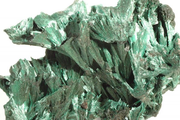 Malachite fibreuse, soyeuse et brillante-  Lubumbashi - Rep. Dem. du Congo