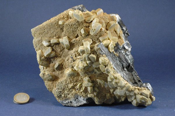 Wolfram et siderite - Panasqueira - Portugal