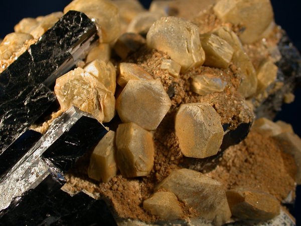 Wolfram et siderite - Panasqueira - Portugal